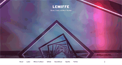 Desktop Screenshot of lemiffe.com